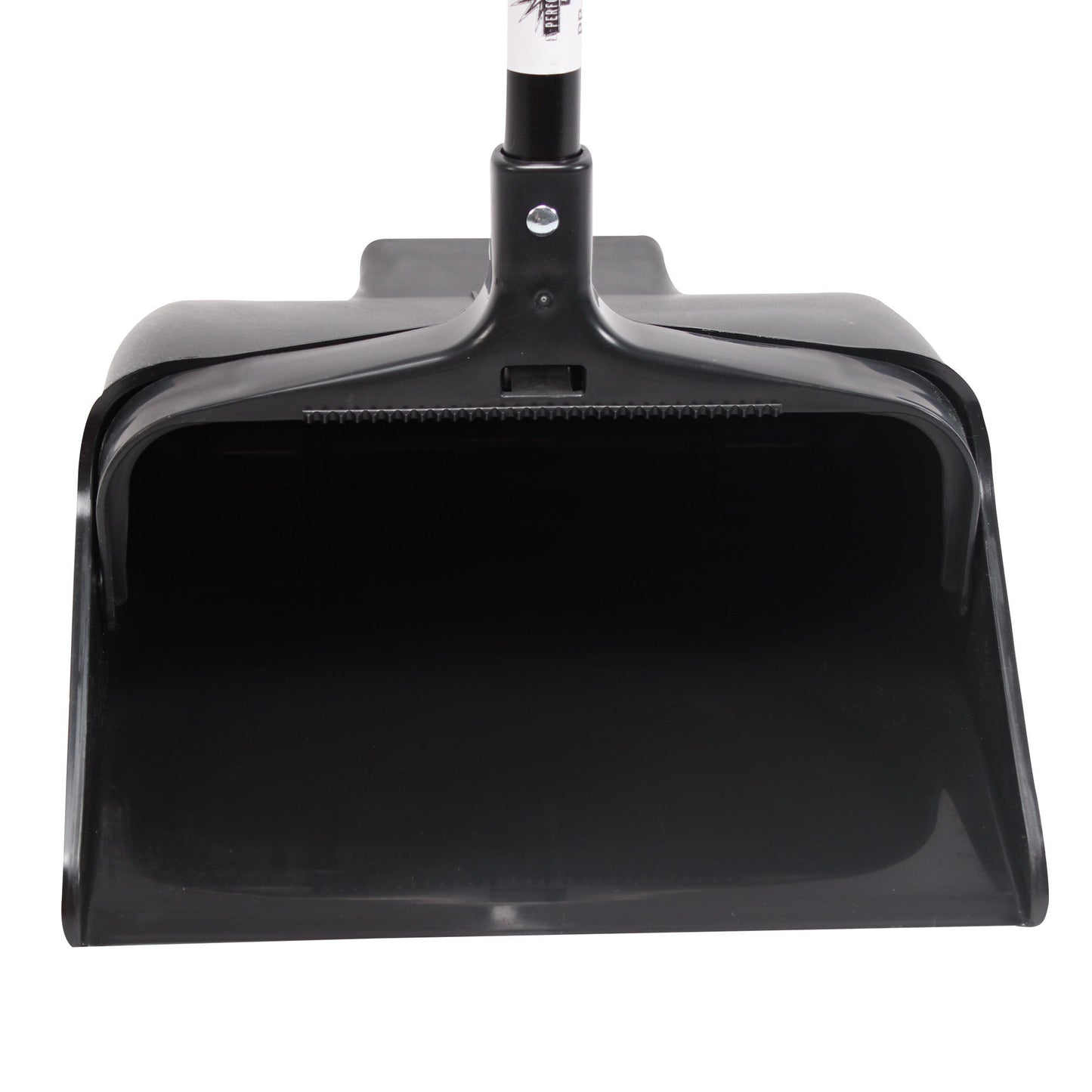 Performance Plus™ Lobby Dust Pan w/ 36" Metal Handle, Black - 1/ea