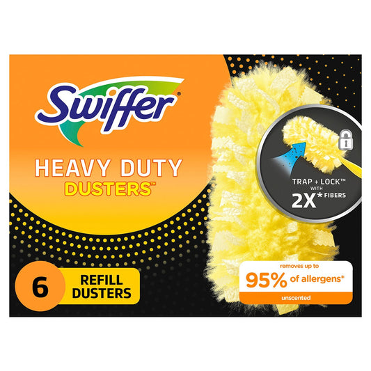P&G Professional Swiffer® Dusters Heavy Duty Unscented Refill, 6 per box - 4 box/cs