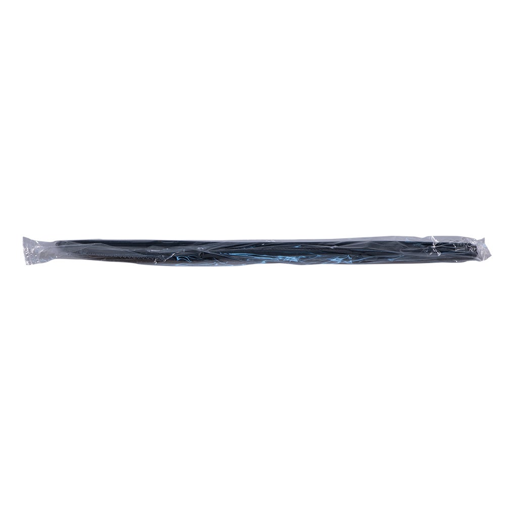 Heavy Weight Knife, Plastic, Black, Individually Wrapped - 1000/cs
