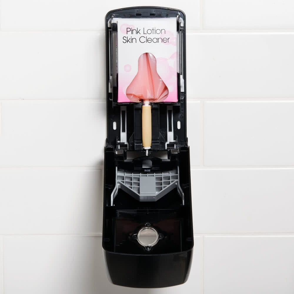 Soft & Silky Push Style Soap & Hand Sanitizer Dispenser, For Use With Universal Bag-in-Box BIB & Health Guard® "Boxless" Refills