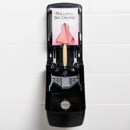 Soft & Silky Push Style Soap & Hand Sanitizer Dispenser, For Use With Universal Bag-in-Box BIB & Health Guard® "Boxless" Refills