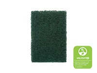 ACS Heavy Duty Scouring Pad, 6" X 9", Green, 10/pk - 6 pk/cs