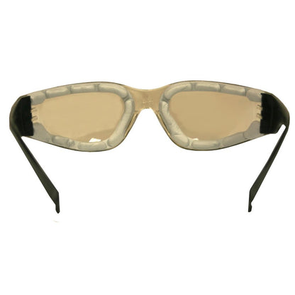 Cordova Bulldog Pro-Framers™ Safety Glasses, Single Wrap-Around Scratch-Resistant Lens w/EVA FOAM SEAL, Vented Anti-Fog, Choose Your Lens