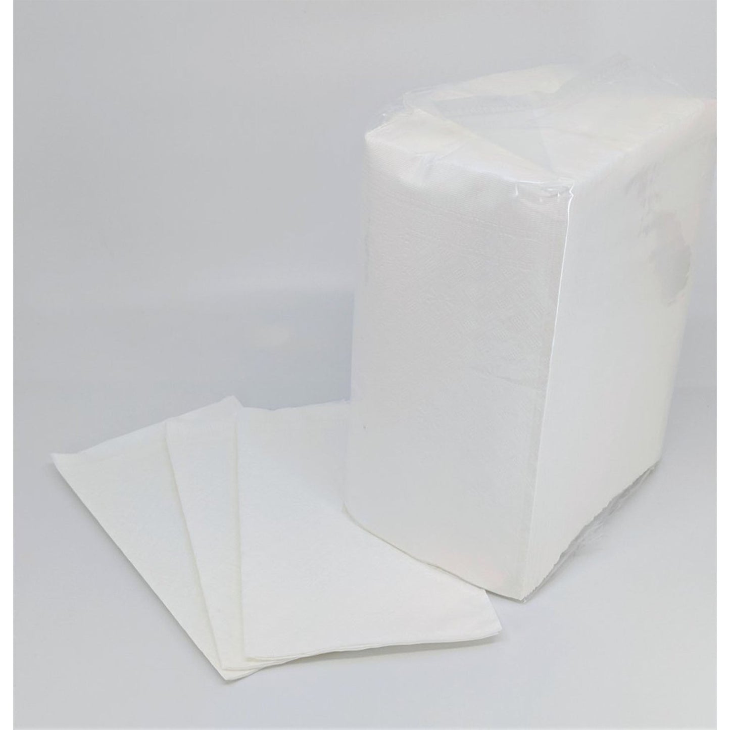 Lavender® Brand Dinner Napkins, 1/8 Fold, White - 3000/cs