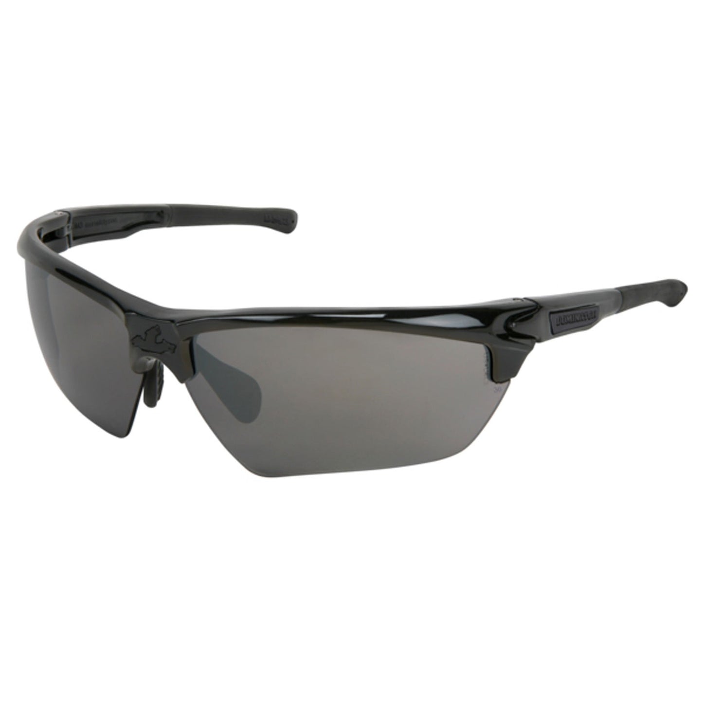 Dominator™ DM3 Polarized Black Mirror MAX36™ Safety Glasses, Meets Military Ballistic Impact Standard