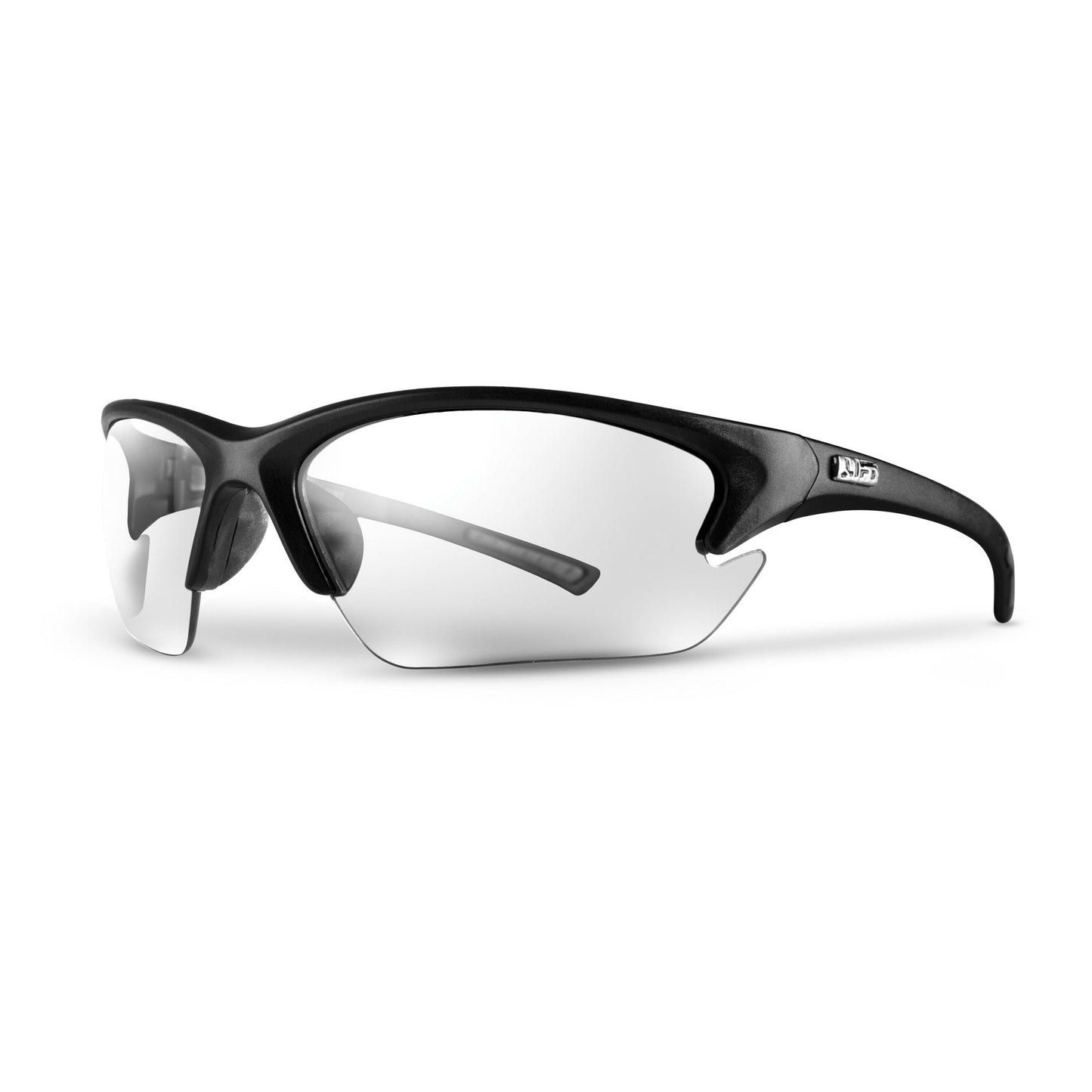 LIFT Safety QUEST Safety Glasses - Black - Choose Clear, Smoke, or Amber Lens