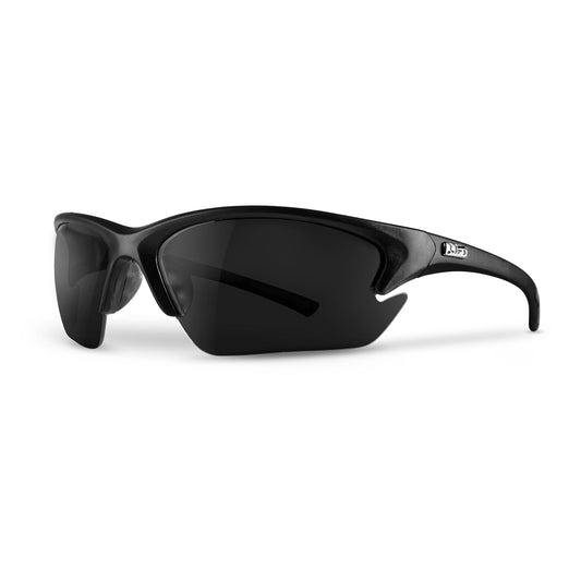 LIFT Safety QUEST Safety Glasses - Black - Choose Clear, Smoke, or Amber Lens