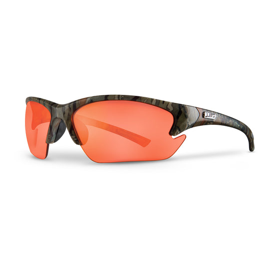 LIFT Safety QUEST Safety Glasses - Camo - Choose Clear, Smoke, or Amber Lens