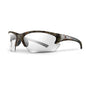 LIFT Safety QUEST Safety Glasses - Camo - Choose Clear, Smoke, or Amber Lens