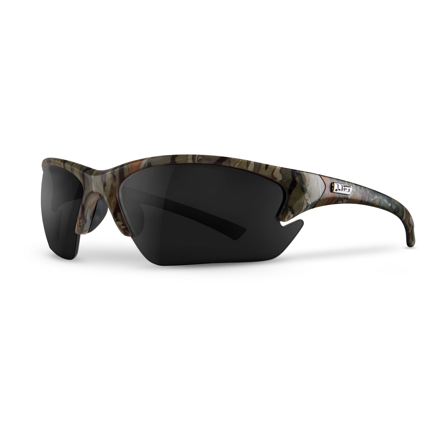 LIFT Safety QUEST Safety Glasses - Camo - Choose Clear, Smoke, or Amber Lens