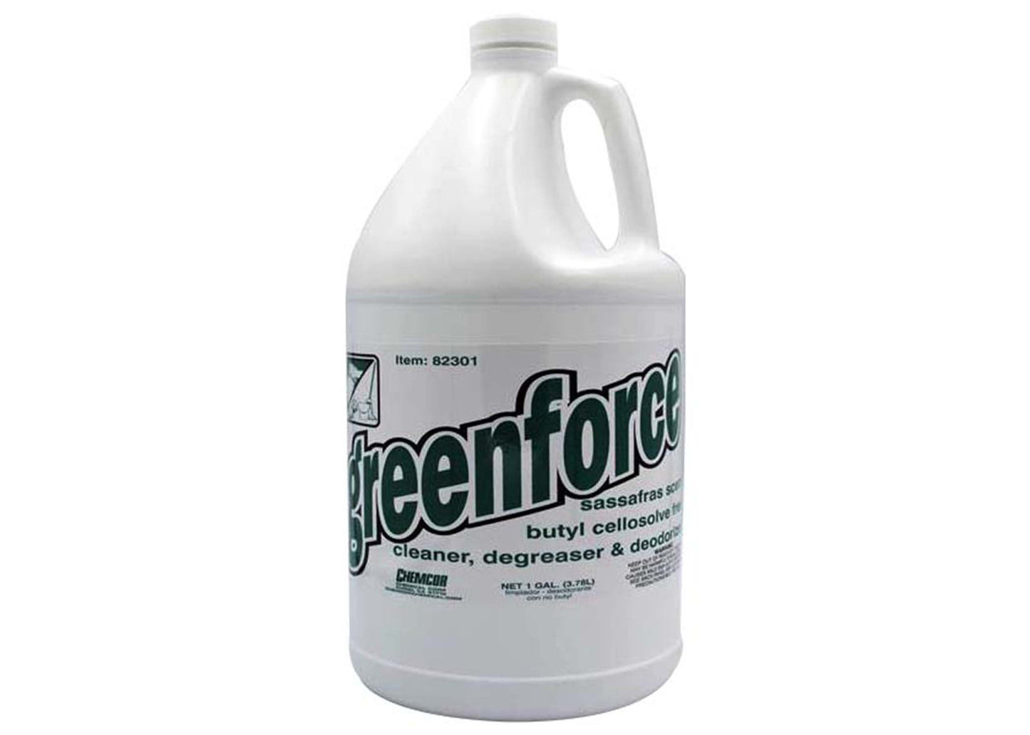 Chemcor Greenforce Butyl-Free Multi-Use Cleaner, Degreaser & Deodorizer, Gallon - 4/cs