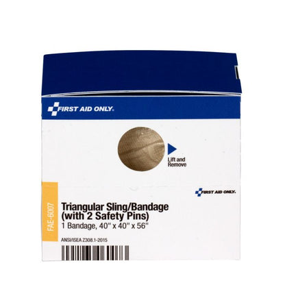 FAE-6007 SmartCompliance First Aid Kit Refill,Triangular Bandage, 40" x 40" x 56" - 1/ea