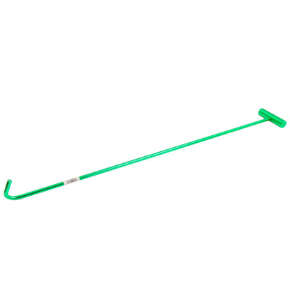 RoadPro® 5th Wheel Pin Puller, 31.5" Long, Brushed Aluminum, Green: 6/pk or 24/pk