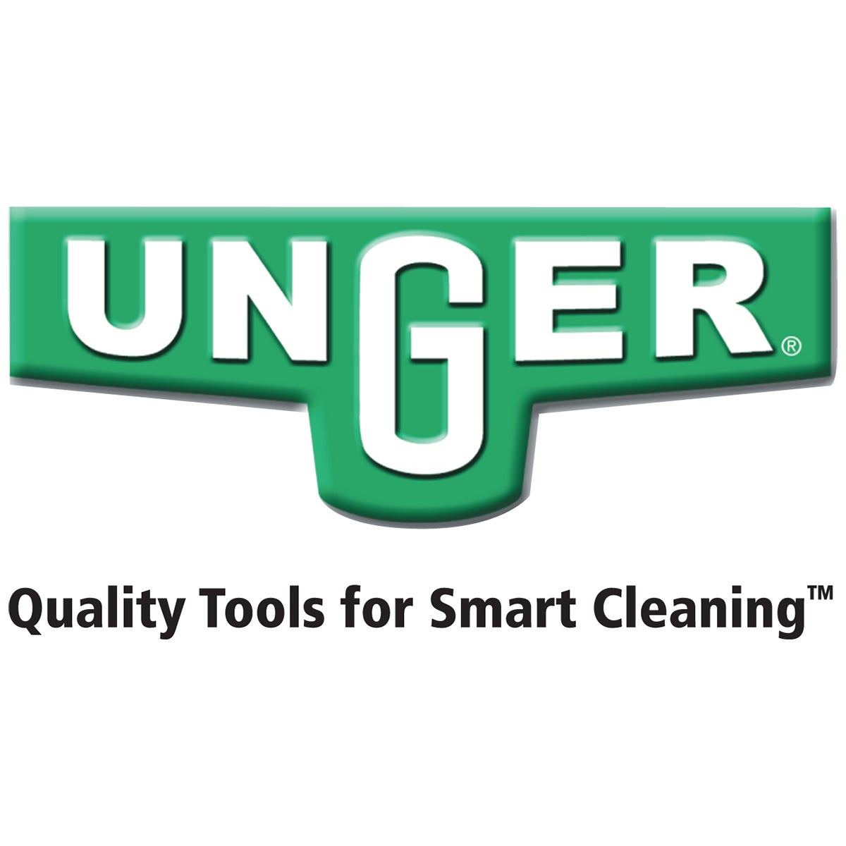 Unger Enterprises GoldenClip® Brass Window Squeegee, 18", Complete - 1/ea