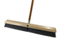 102324 Better Brush Fine Push Broom Kit - 24" Flagged Gray Poly Floor Brush w/5' Wood Handle — FREE SHIPPING*