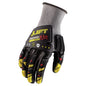 LIFT Safety FIBERWIRE A5 Impact Crinkle Latex Glove