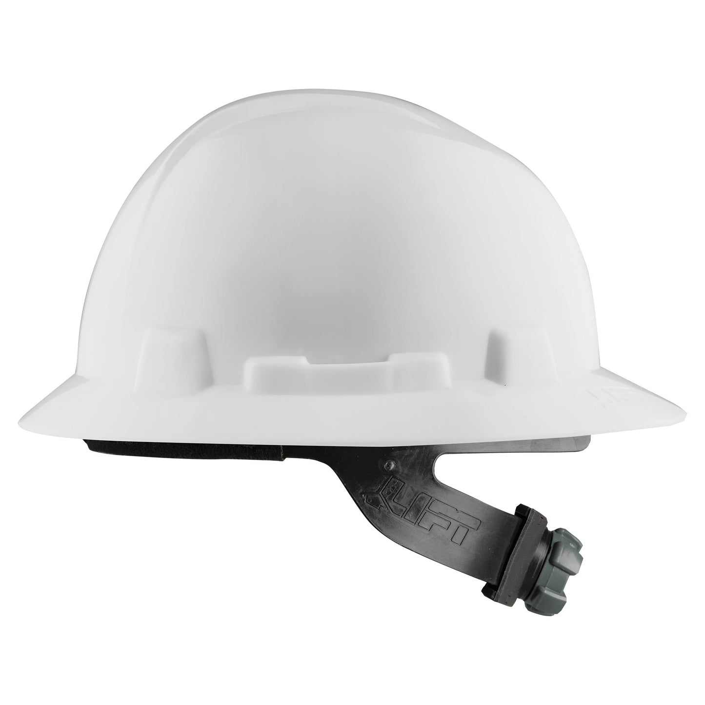 Lift Safety BRIGGS Full Brim Hard Hat - Non-Vented - Choose Yellow, White, Grey, Blue, Hi-Vis Orange, or Hi-Vis Yellow