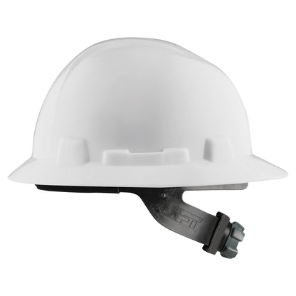 Lift Safety BRIGGS Full Brim Hard Hat - Non-Vented - Choose Yellow, White, Grey, Blue, Hi-Vis Orange, or Hi-Vis Yellow