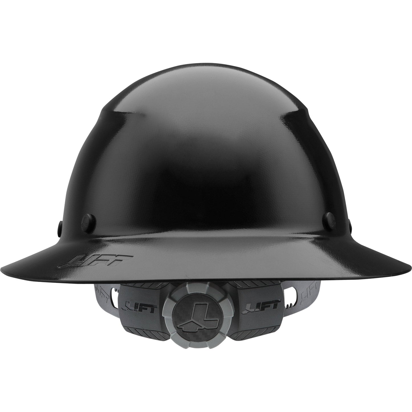 LIFT Safety CSA Certified DAX Full Brim Hard Hat - Black