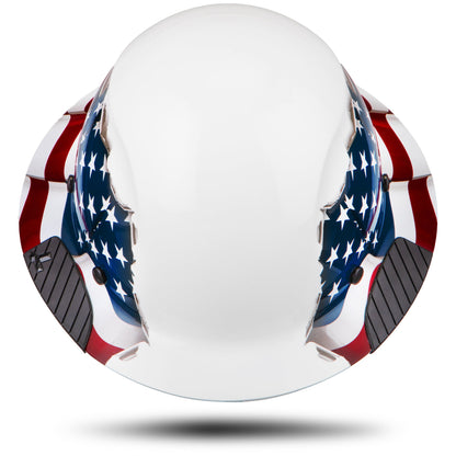 LIFT Safety DAX American Flag Full Brim Hard Hat