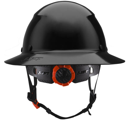 LIFT Safety DAX Full Brim Hard Hat with Mips - Black