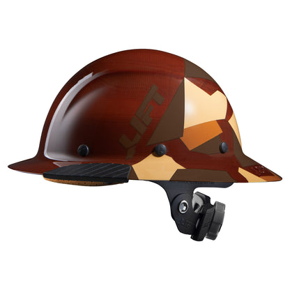 LIFT Safety DAX Fifty/50 Desert Camo Full Brim Hard Hat