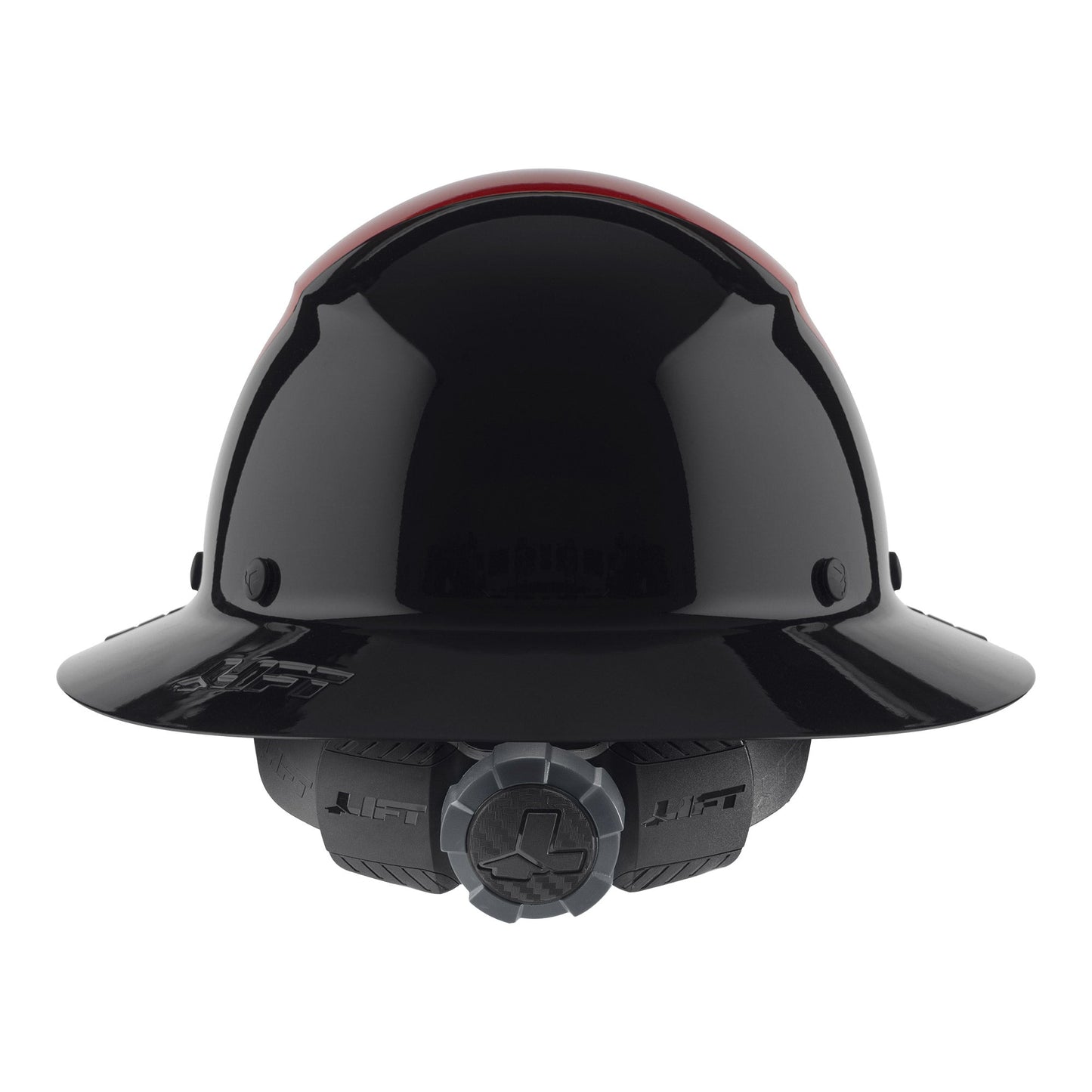 LIFT Safety DAX Fifty/50 Red Full Brim Hard Hat