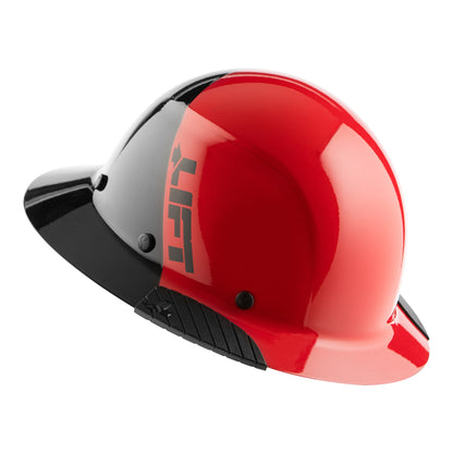LIFT Safety DAX Fifty/50 Red Full Brim Hard Hat
