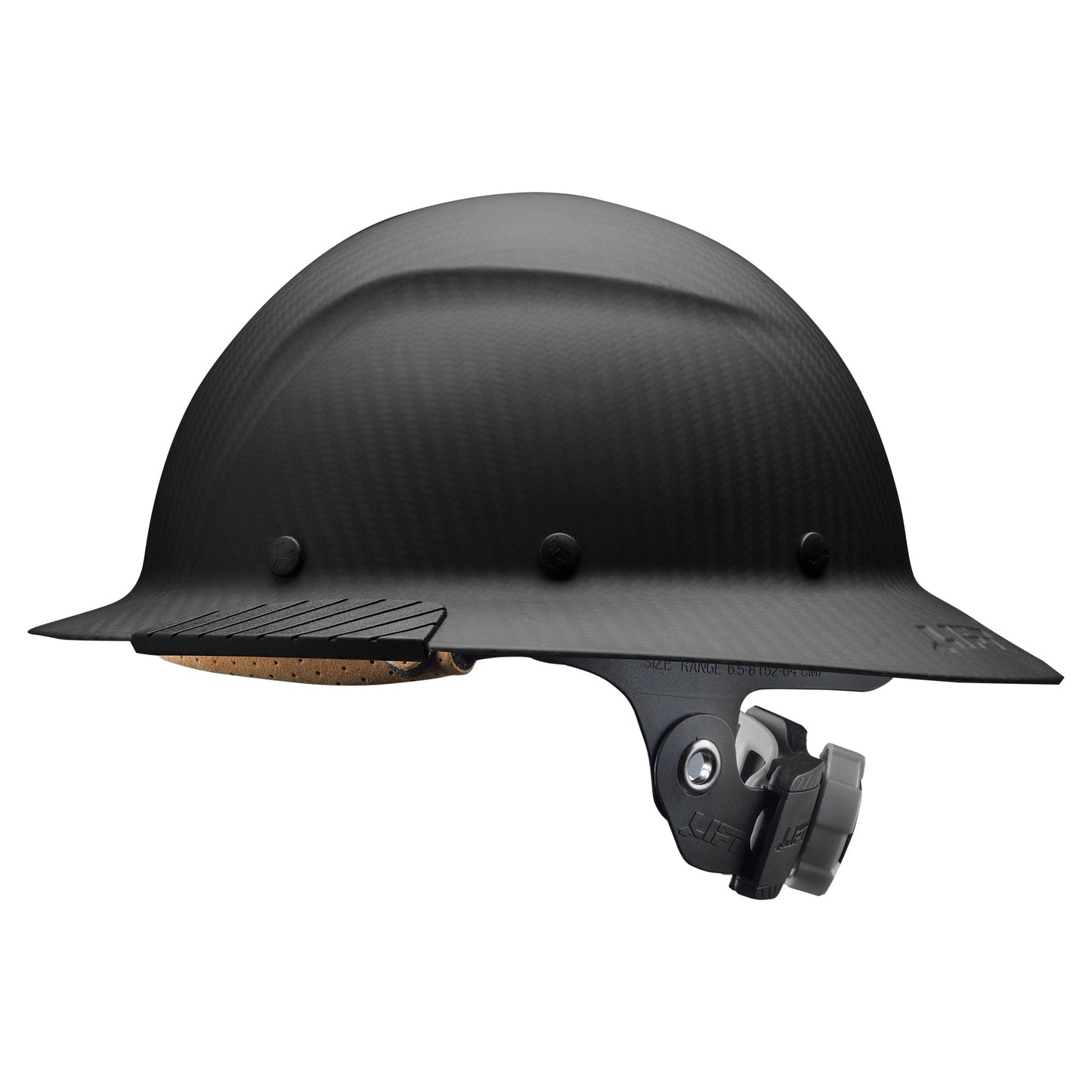 LIFT Safety DAX Carbon Fiber Full Brim Hard Hat