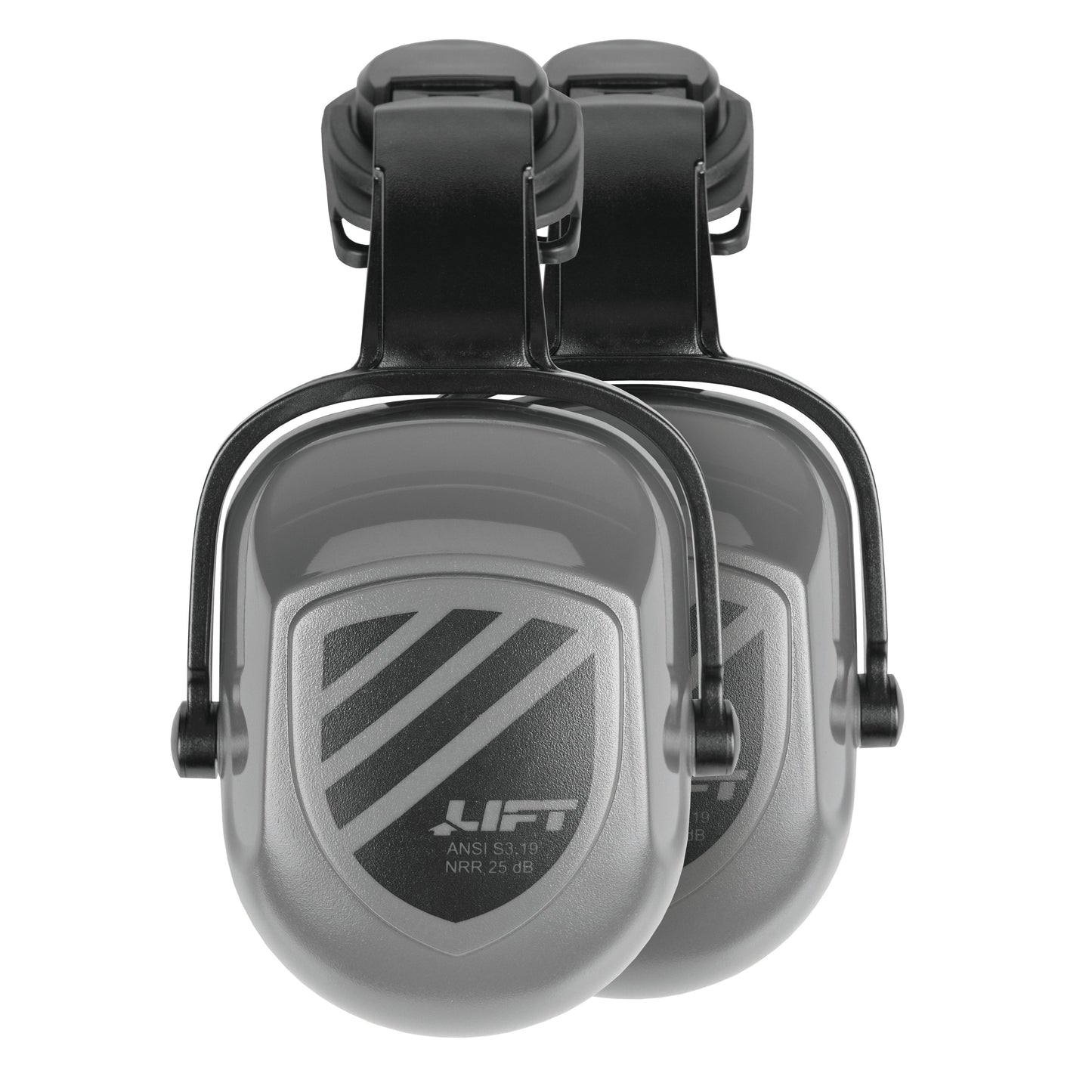 LIFT Safety Noise Control Hearing Protection (dielectric, 25DB Passive NRR, fits hard hats)