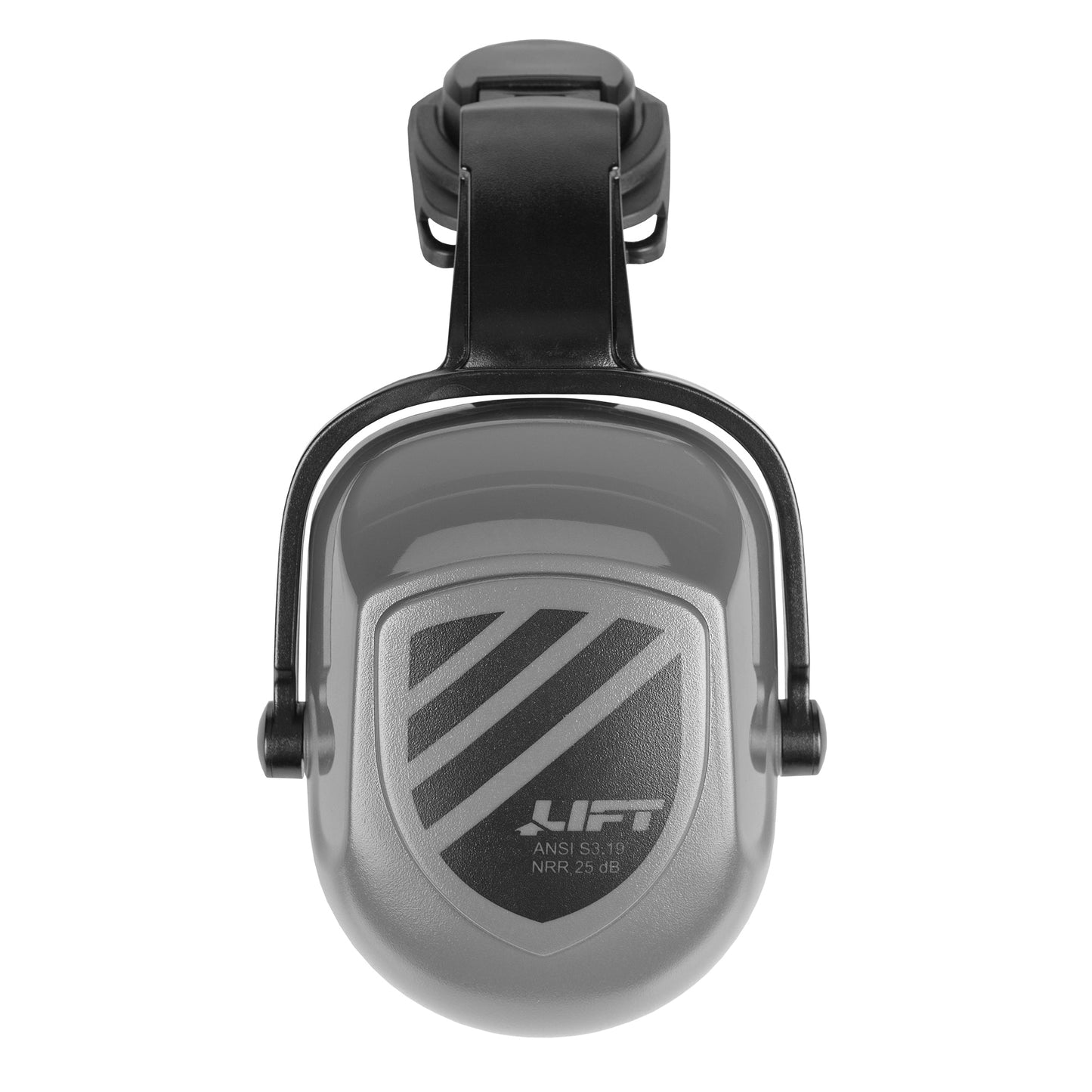LIFT Safety Noise Control Hearing Protection (dielectric, 25DB Passive NRR, fits hard hats)