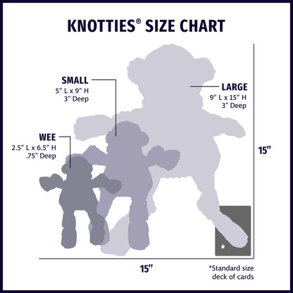 Matty Mail Carrier Knottie® Plush Dog Toy