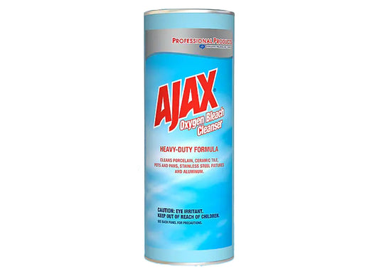 Professional Ajax Oxygen Bleach Cleanser Powder, HD, 21 oz. Shaker Can - 24/cs