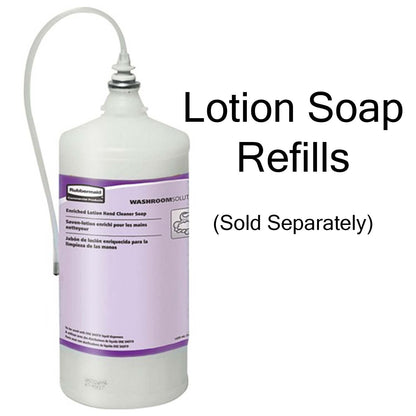 One Shot® LOTION Soap Dispenser, Counter (Deck) Mount Touch-Free, Polished Chrome/Black