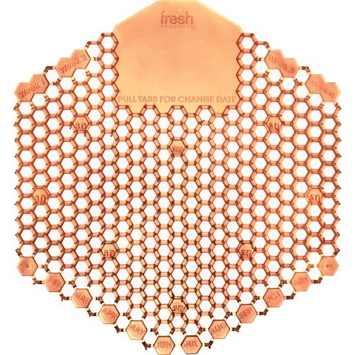 Wave 3D Urinal Deodorizer Screen, CHOOSE YOUR SCENT - 10/bx