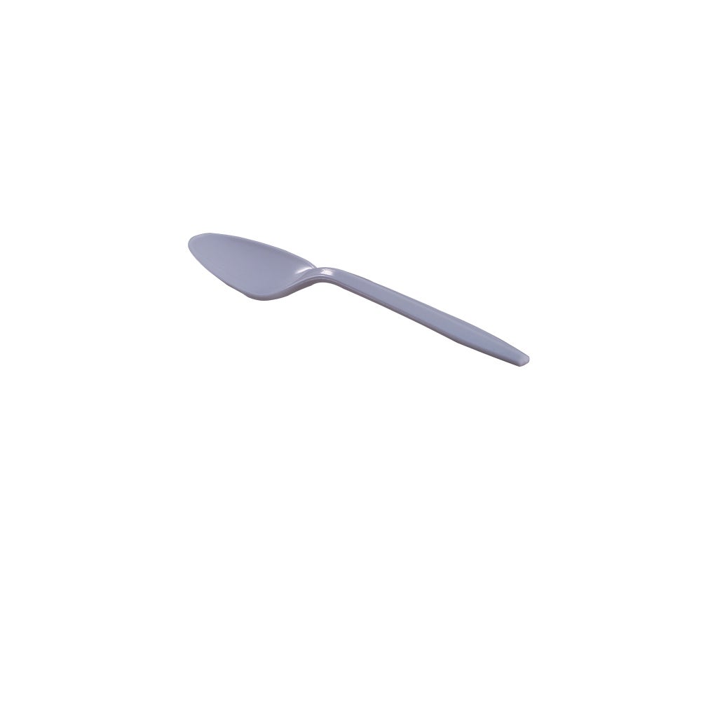 Medium-Weight Disposable Teaspoon, Plastic, White - 1000/cs