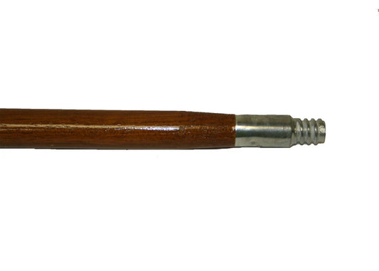 Better Brush Hardwood Handle, Metal Thread Tip - 15/16" dia. 5' long