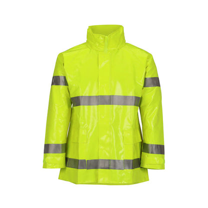 J53122 Tingley Comfort-Brite® FR (Flame Resistant) Rain Jacket, Lime (Shipping Included - Continental U.S.)