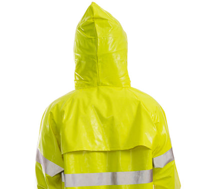J53122 Tingley Comfort-Brite® FR (Flame Resistant) Rain Jacket, Lime (Shipping Included - Continental U.S.)
