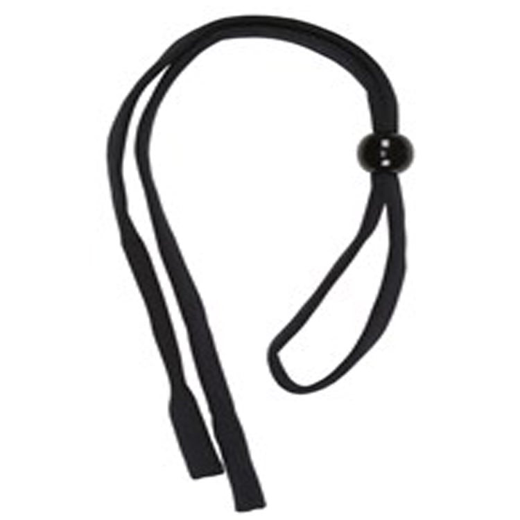 Memphis Black Safety Glasses with Anti-Fog Wrap Around Gray Lenses, Includes Cord