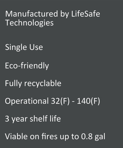 PanSafe Fire Safety Device, The Safe & Easy Way to Extinguish Cooking Oil Pan Fires