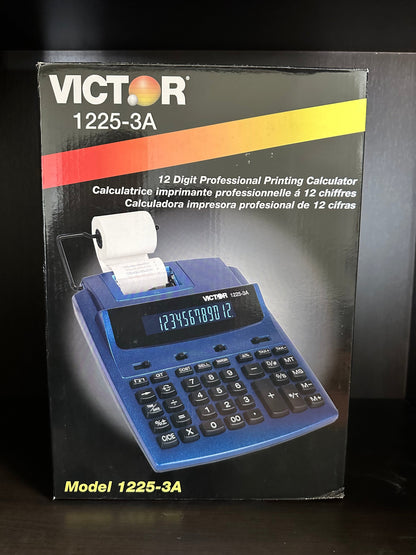 12 Digit Printing Calculator, Adding Machine