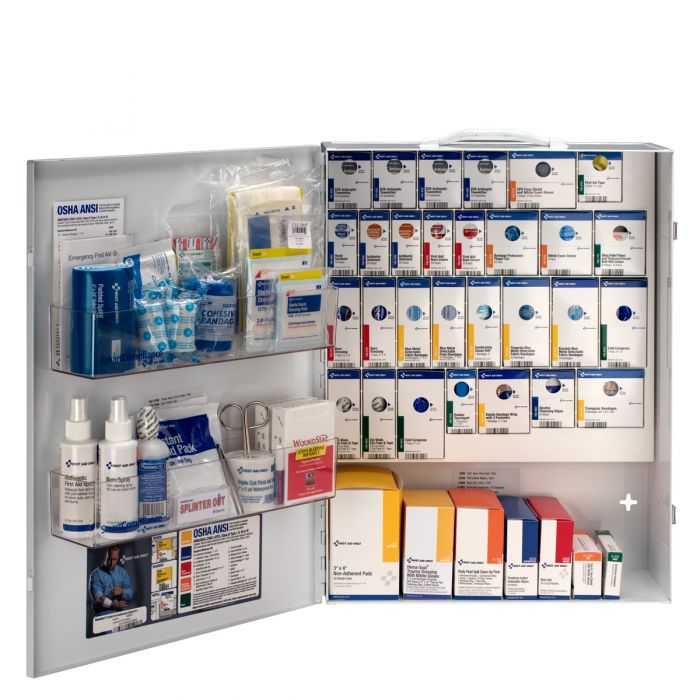 90831 SmartCompliance 150 Person XL Metal FOOD SERVICE First Aid Cabinet without Medications