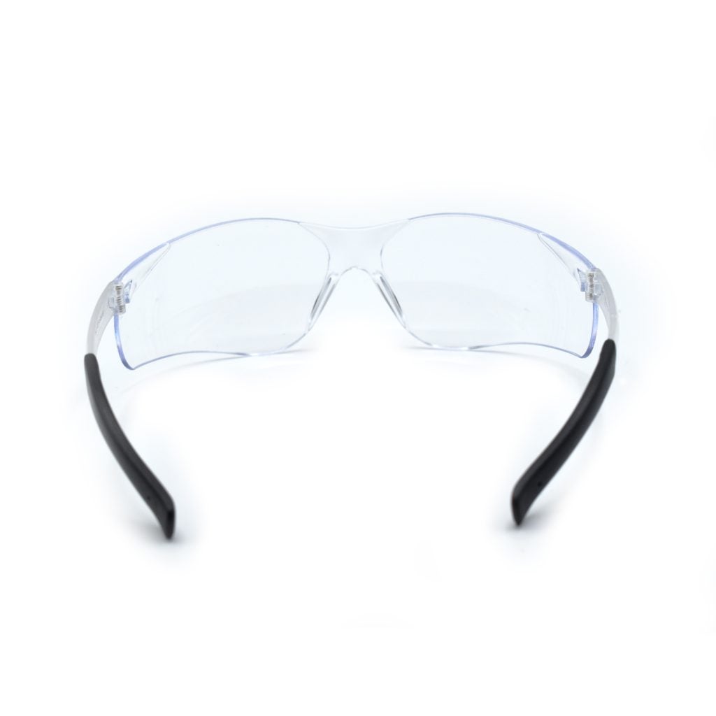 Cordova DANE™ Safety Glasses, Single Wrap-Around Scratch-Resistant Lens, Flexible Rubber Temples, Choose Clear or Gray or Indoor/Outdoor Lens