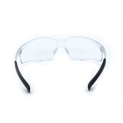 Cordova DANE™ Safety Glasses, Single Wrap-Around Scratch-Resistant Lens, Flexible Rubber Temples, Choose Clear or Gray or Indoor/Outdoor Lens