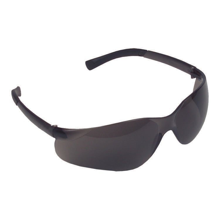 Cordova DANE™ Safety Glasses, Single Wrap-Around Scratch-Resistant Lens, Flexible Rubber Temples, Choose Clear or Gray or Indoor/Outdoor Lens