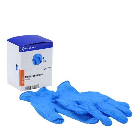 FAE-6102 SmartCompliance First Aid Kit Refill, Nitrile Exam Gloves, 8 ct - 1/bx