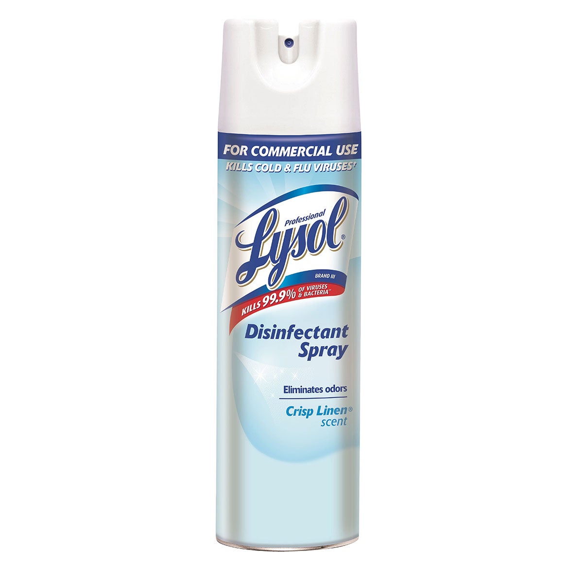 Reckitt Benckiser Lysol® Pro Commercial Use Disinfectant Spray, Crisp Linen, 19 oz. Aerosol - 12/cs