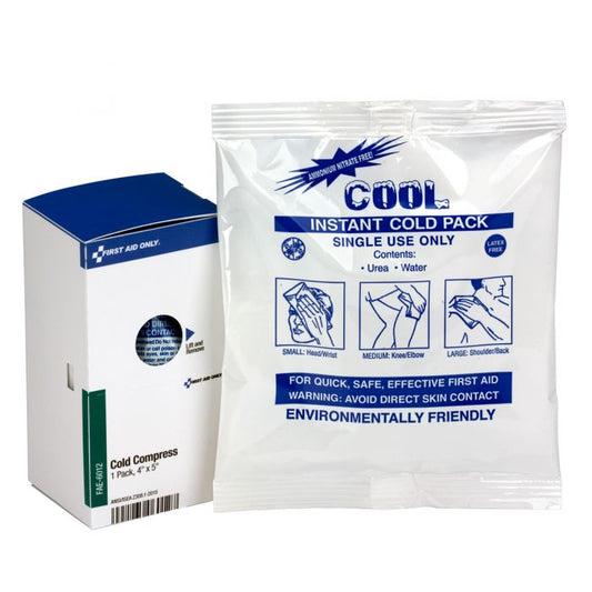 FAE-6012 SmartCompliance First Aid Kit Refill, Instant Cold Compress, 5" x 4" - 1/ea