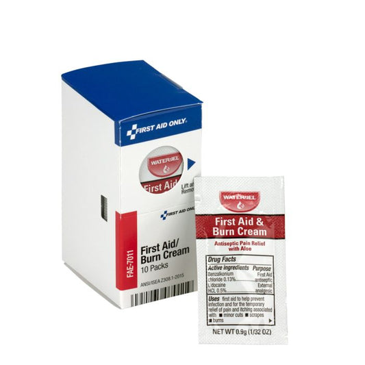 FAE-7011 SmartCompliance First Aid Kit Refill, First Aid / Burn Cream - 10/Box